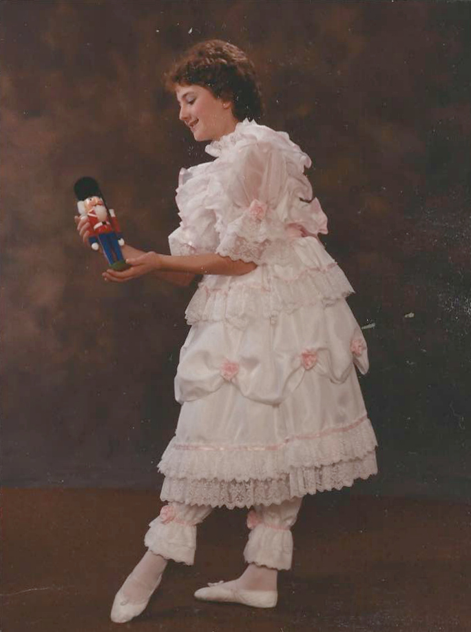 As Clara when I was eleven. Please do not speak to me of my haircut.