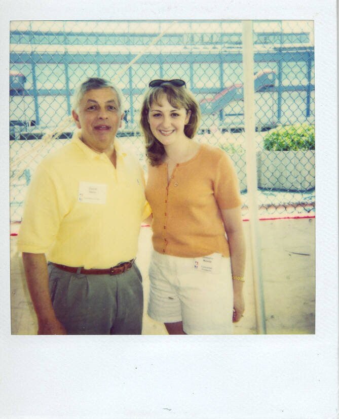 What you can’t see in this pic is that I am wearing Rollerblades